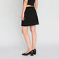 A-Line Skirt With Buttons Detail
