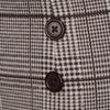 Slim Fit Checkered Skirt