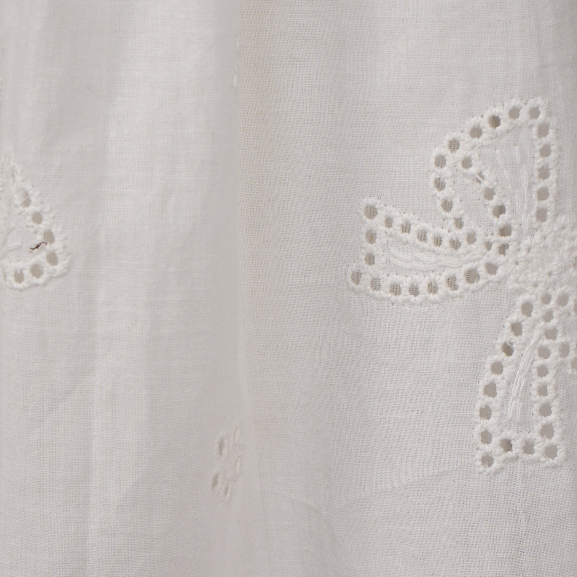 Cotton Solid Flared Skirt