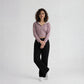 Rayon Polyester Solid Full Sleeve Sweatshirt