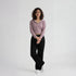 Rayon Polyester Solid Full Sleeve Sweatshirt