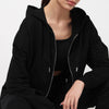 Hoodie Crop Sweatshirt With Kangaroo Pockets