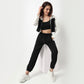 Slim Fit Sweatshirt With Corset Panelling
