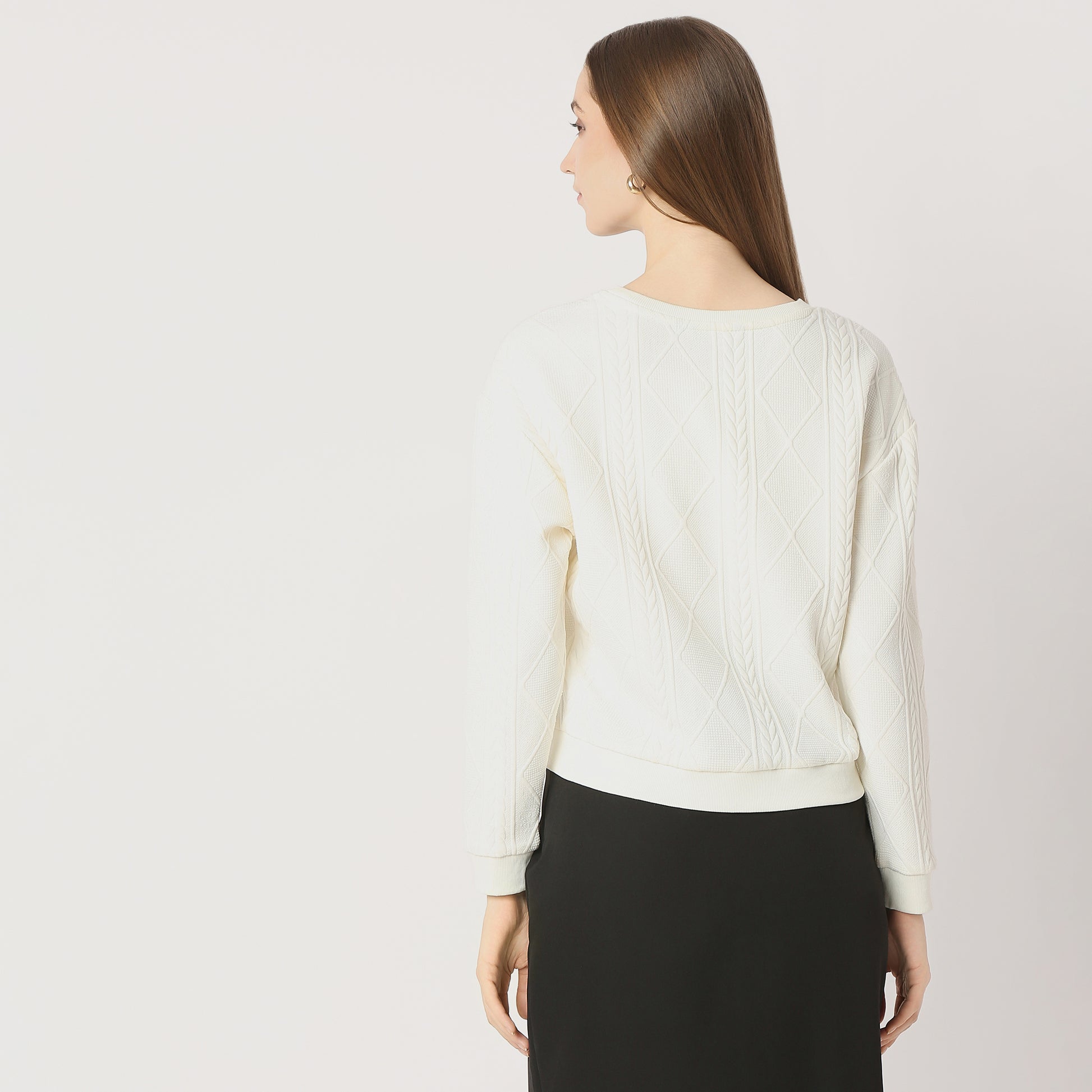 Boxy Fit Solid Regular Length Sweat Tee