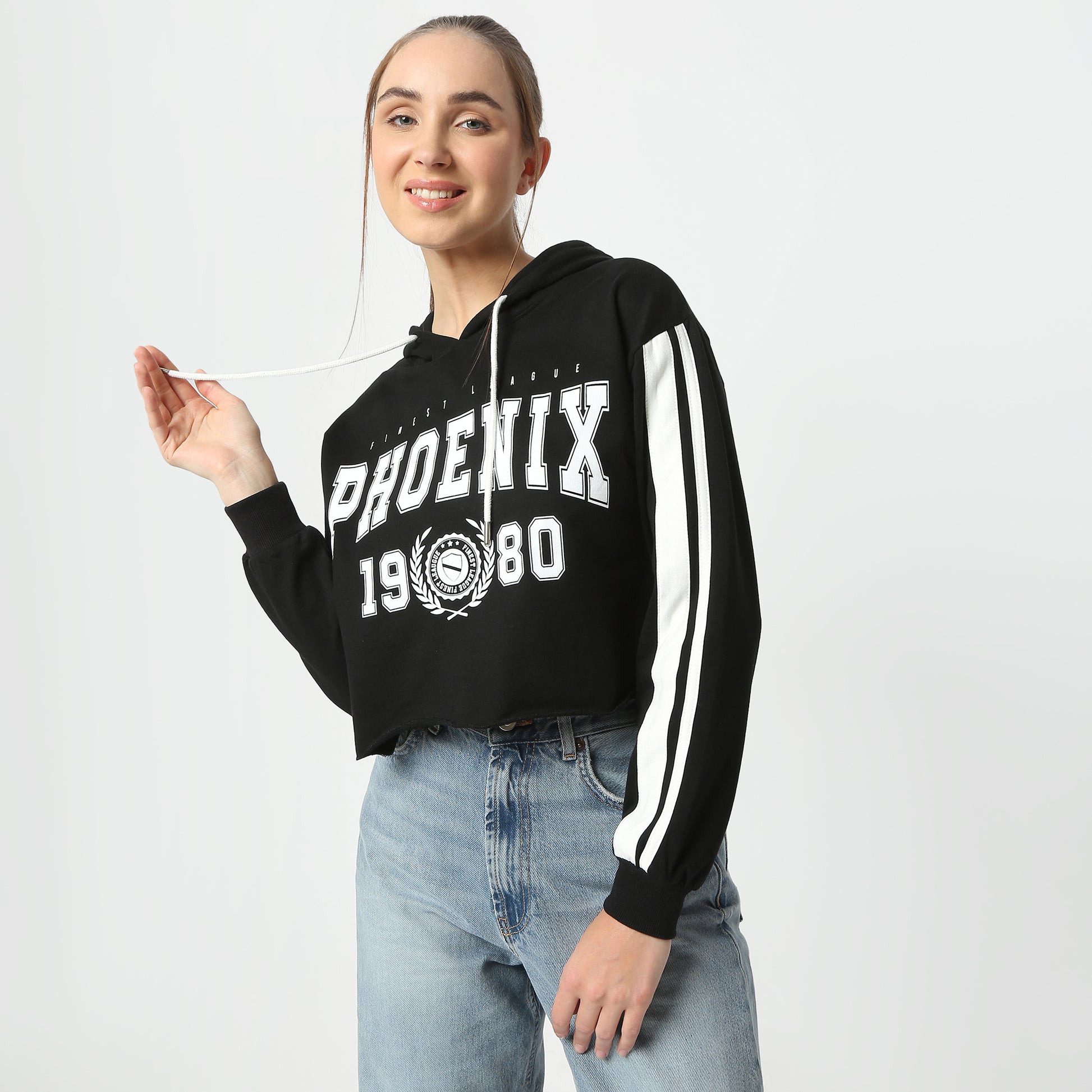 Regular Fit Graphic Hoodie Regular Length T-Shirt