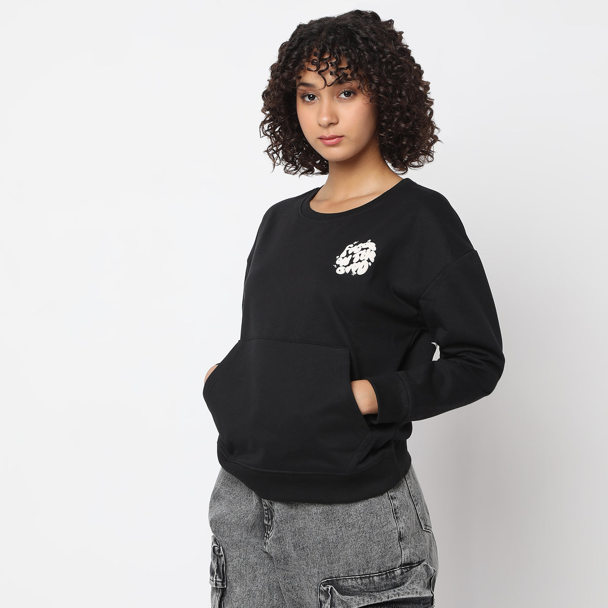 Comfort Fit Printed Sweat Tees