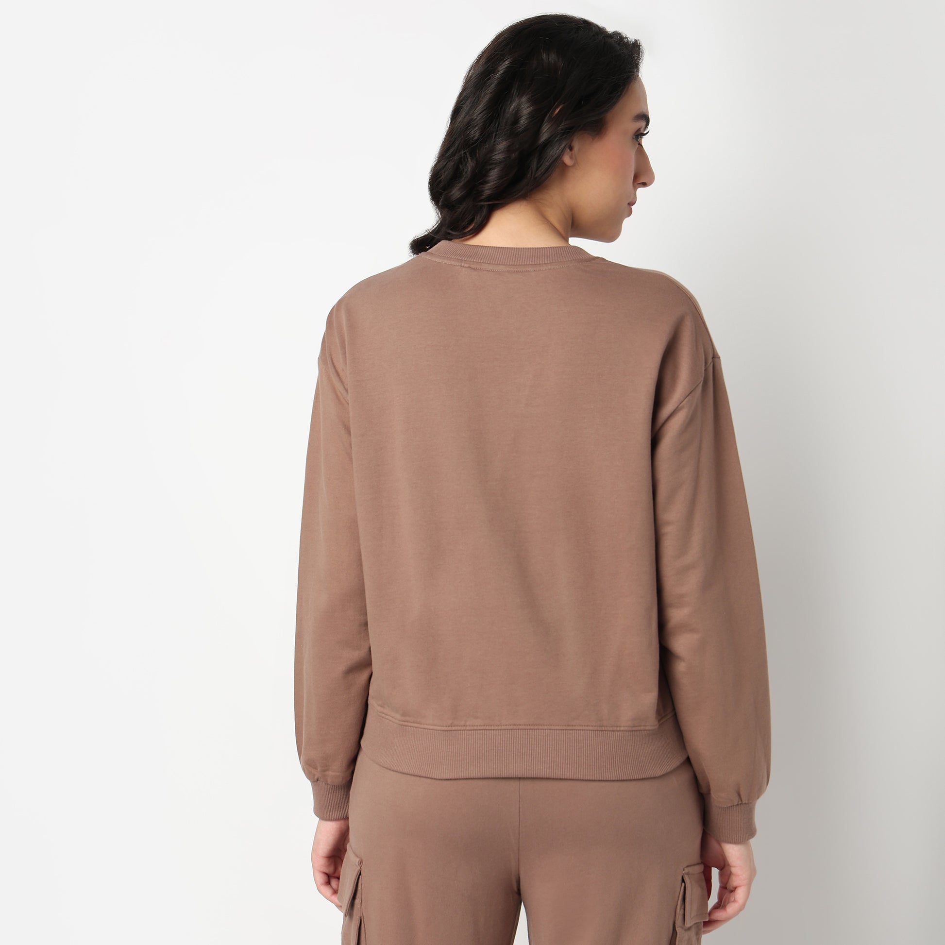 Oversize Cotton Graphic Sweat Tee