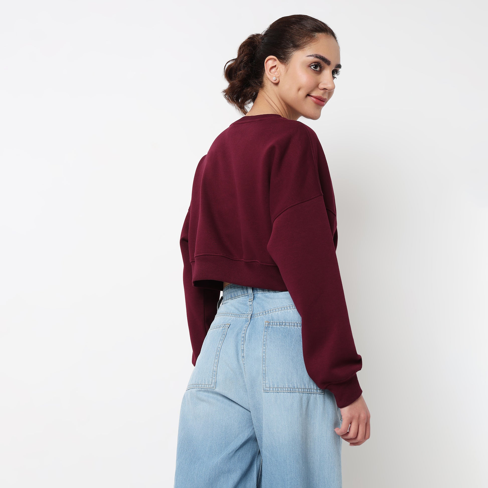 Boxy Fit Graphic Sweat Tee