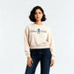 Graphic Cropped Boxy Sweat Tee