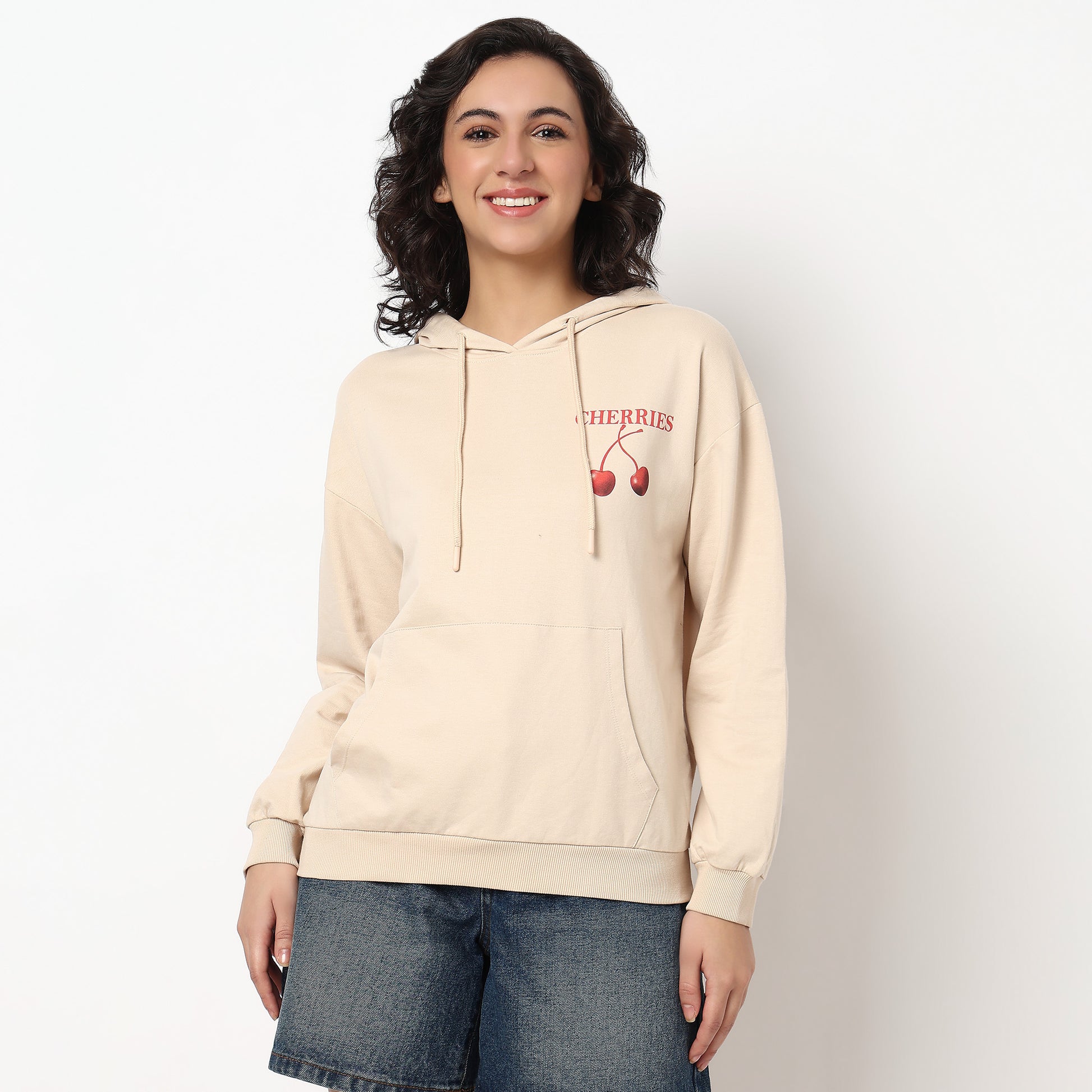 Buy Women Oversize Graphic Full Sleeve Sweat Tee  - Style Union