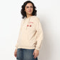 Buy Women Oversize Graphic Full Sleeve Sweat Tee  - Style Union