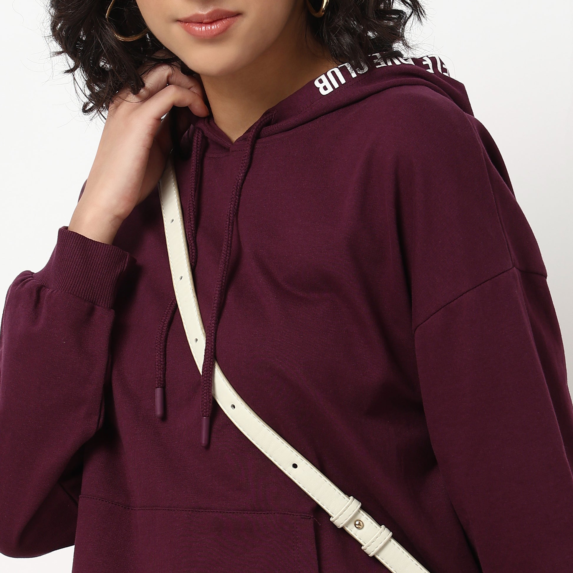 Buy Women Oversize Graphic Full Sleeve Sweat Tee  - Style Union