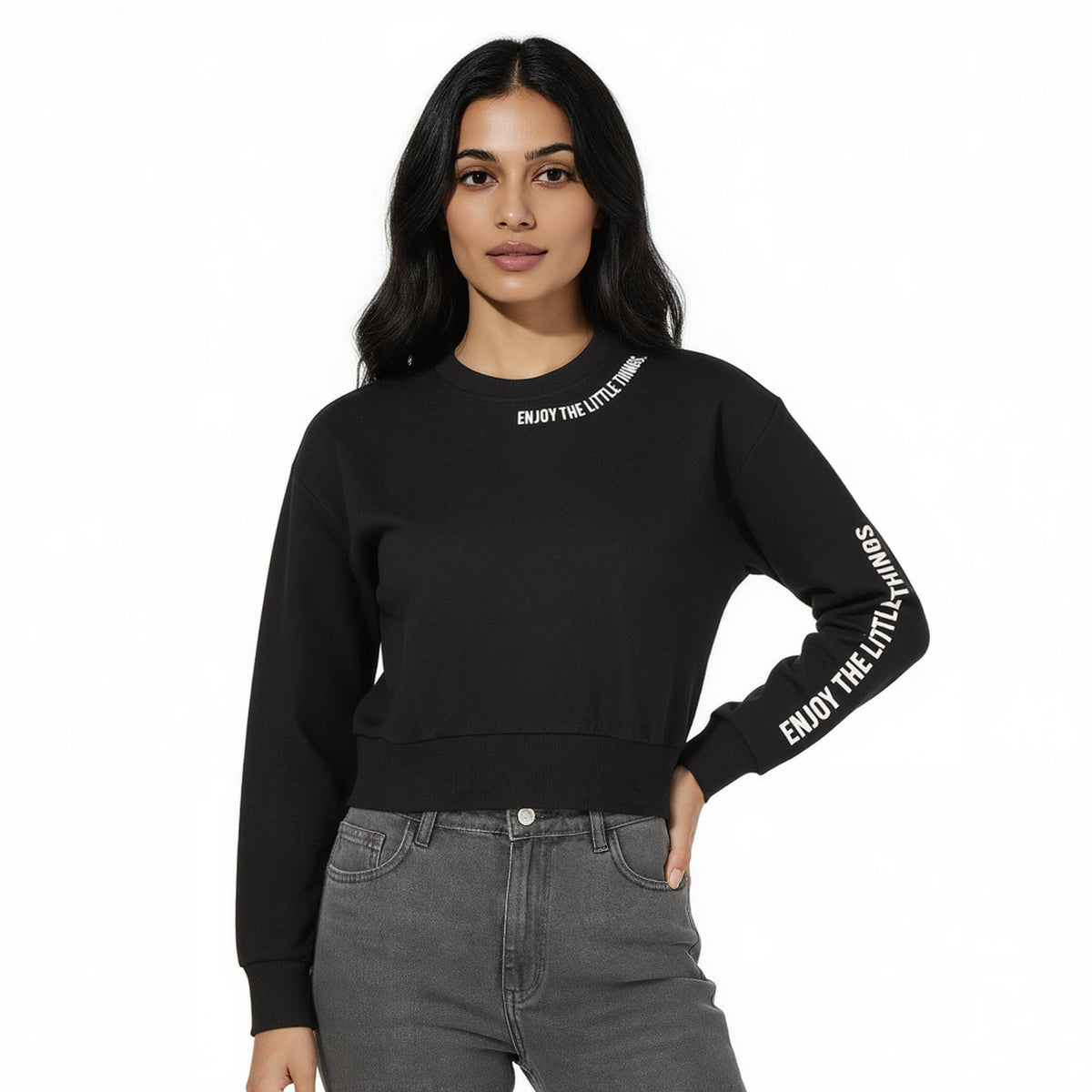 Cotton Graphic Sweat Tee
