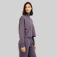 Mock Turtle Neck Sweat Tee