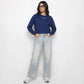 Cotton Graphic Oversized Sweat Tee