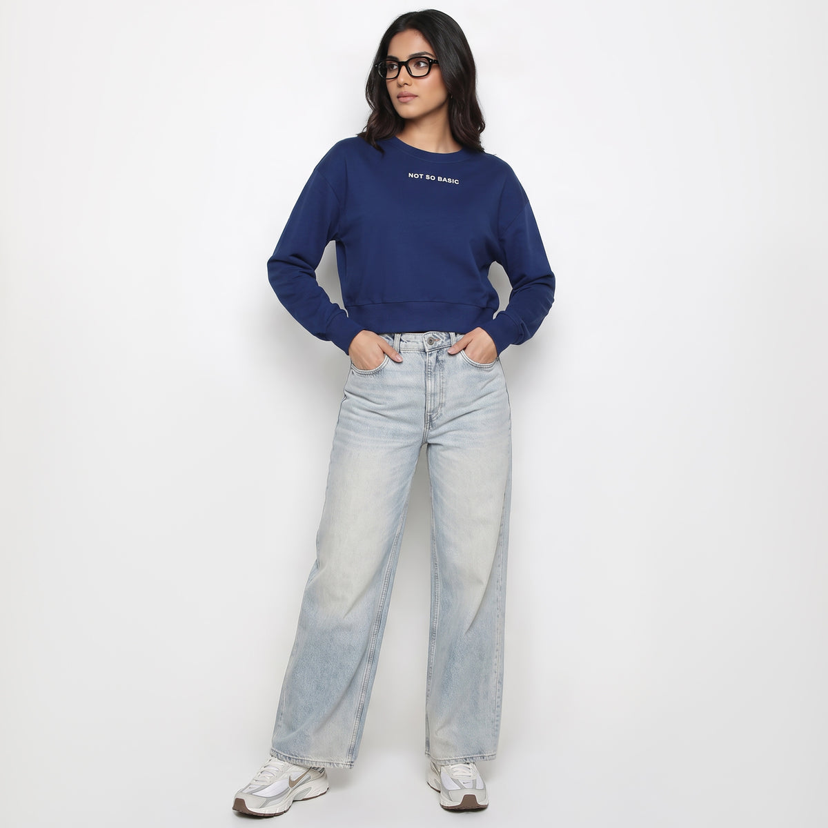 Cotton Graphic Oversized Sweat Tee