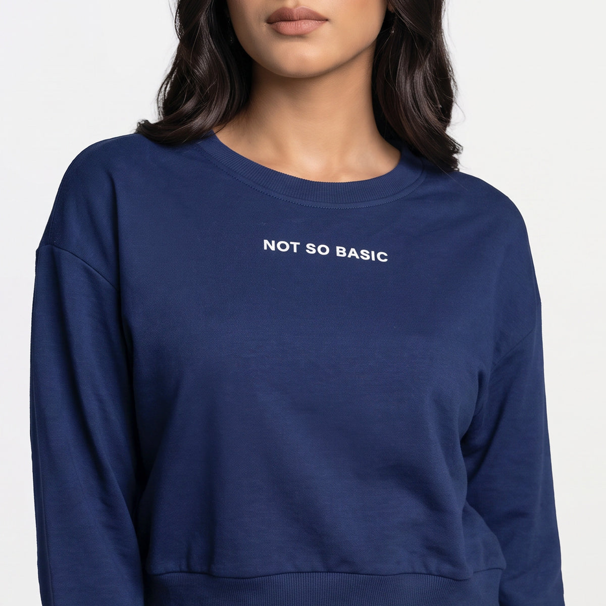 Cotton Graphic Oversized Sweat Tee