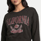 Cotton Graphic Oversized Sweat Tee