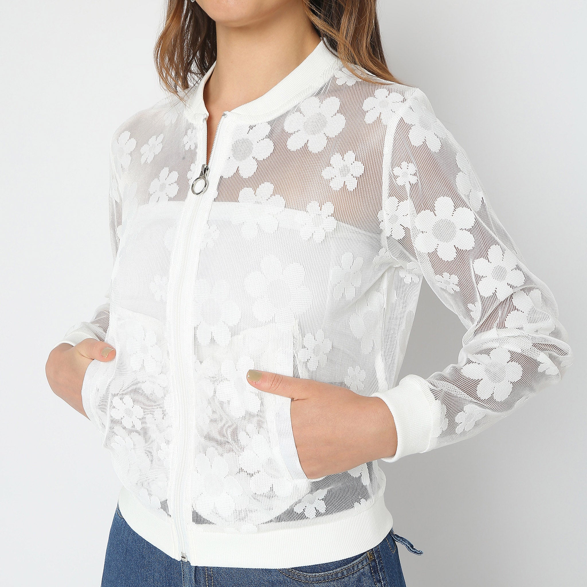 Lace jacket hotsell