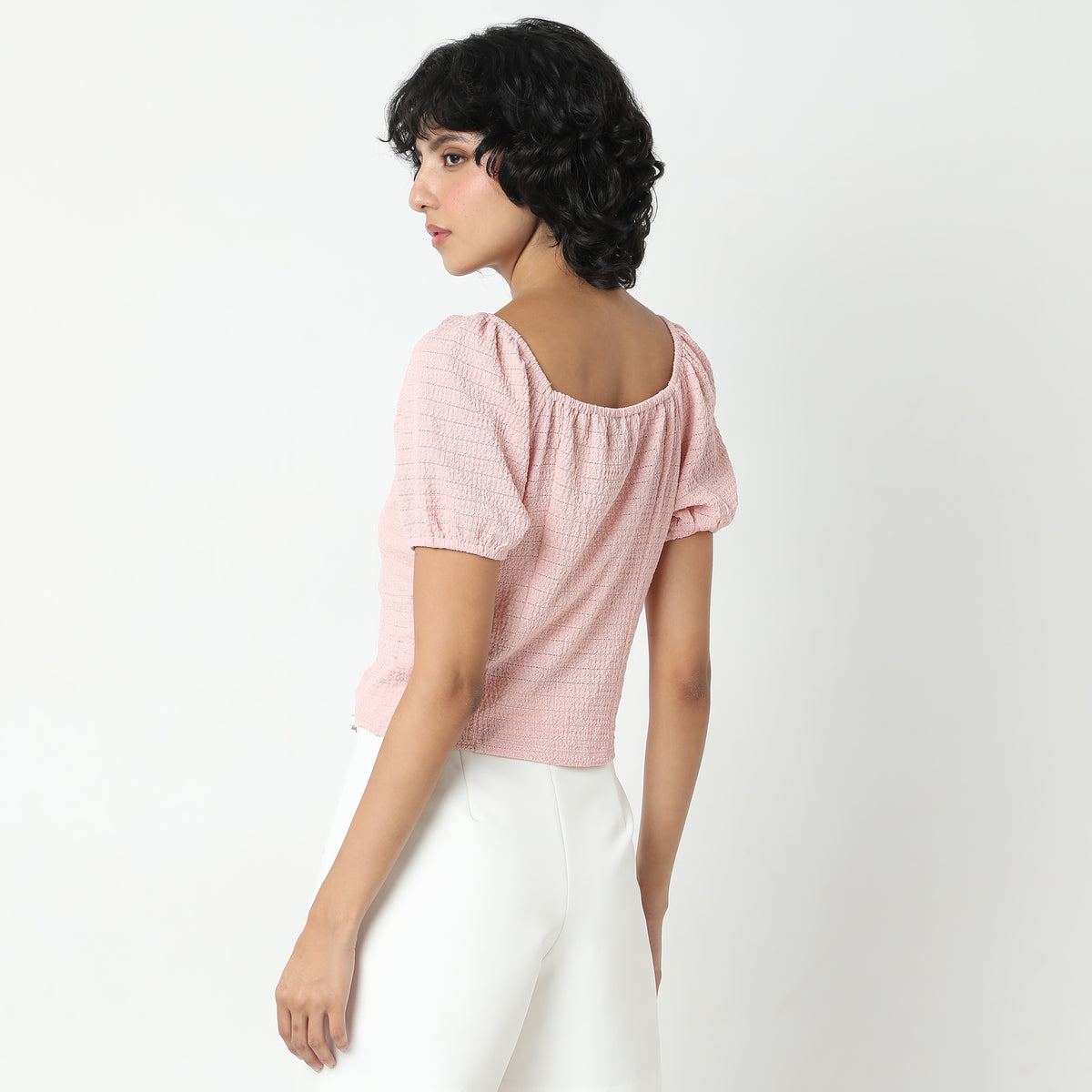 Regular Fit Solid Top