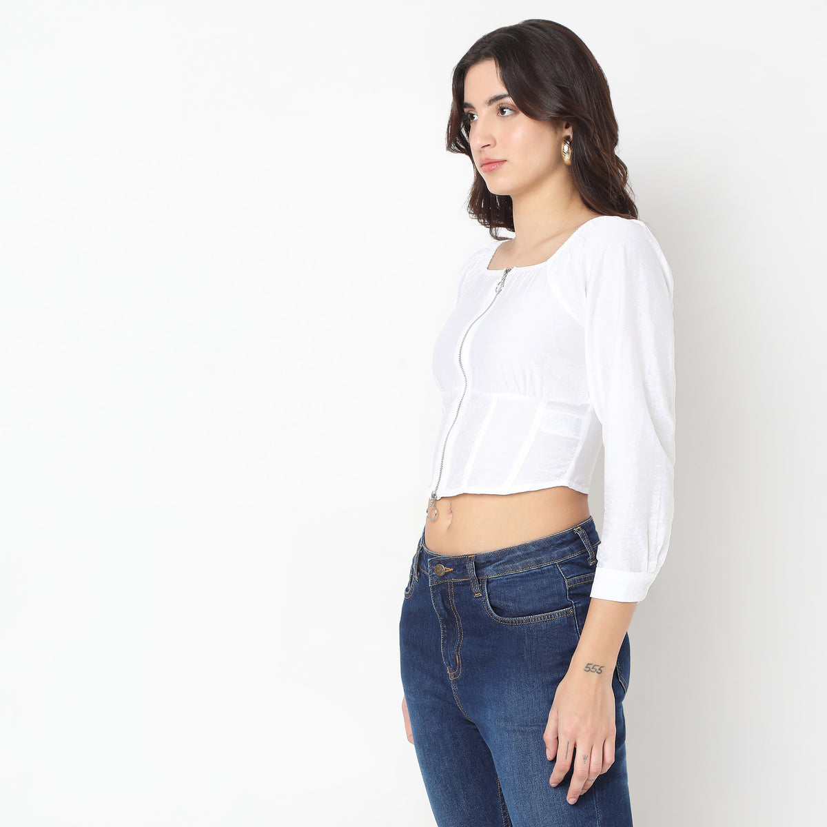 Regular Fit Solid Top