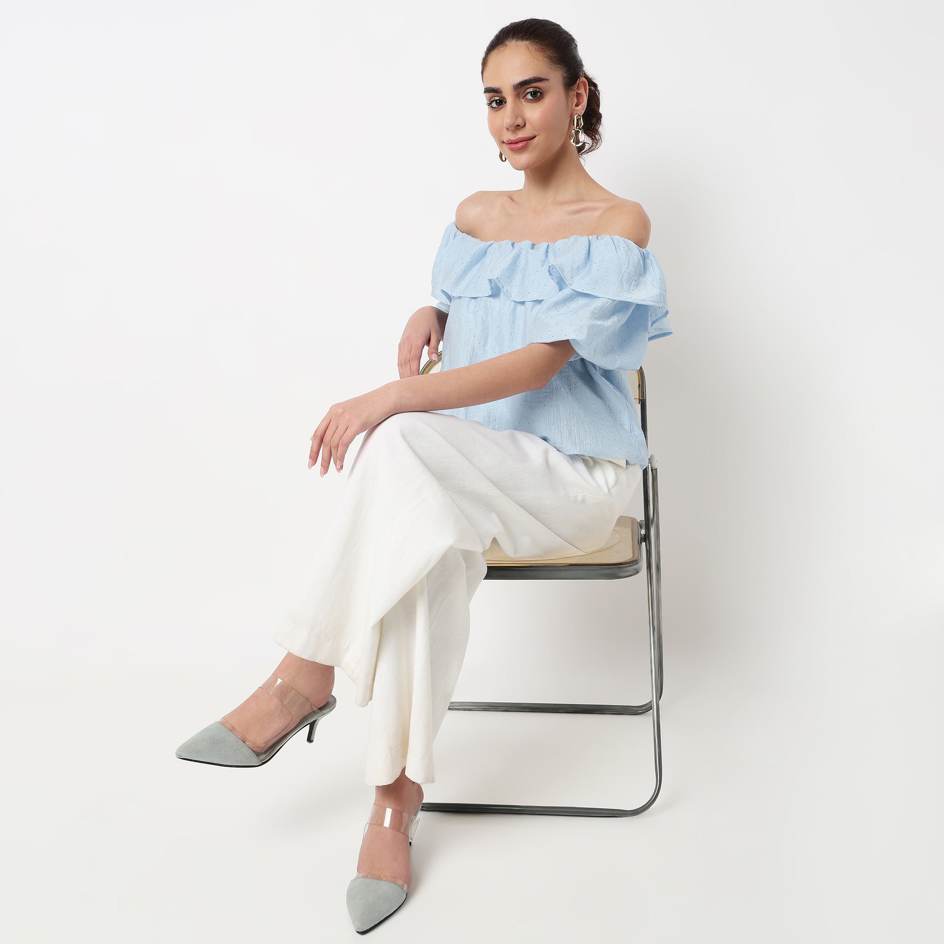 Boat Neck Short Sleeve Betty Top