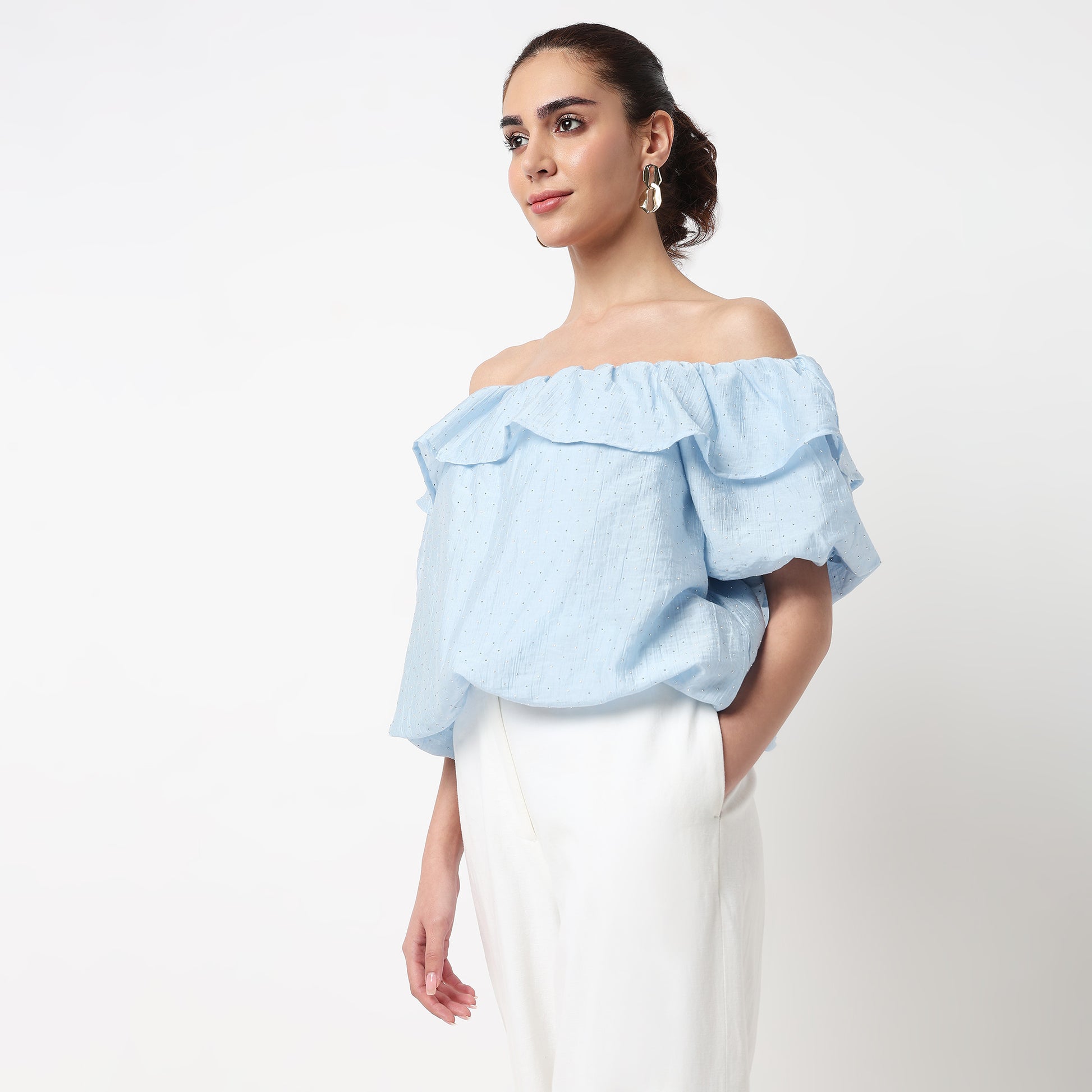 Boat Neck Short Sleeve Betty Top