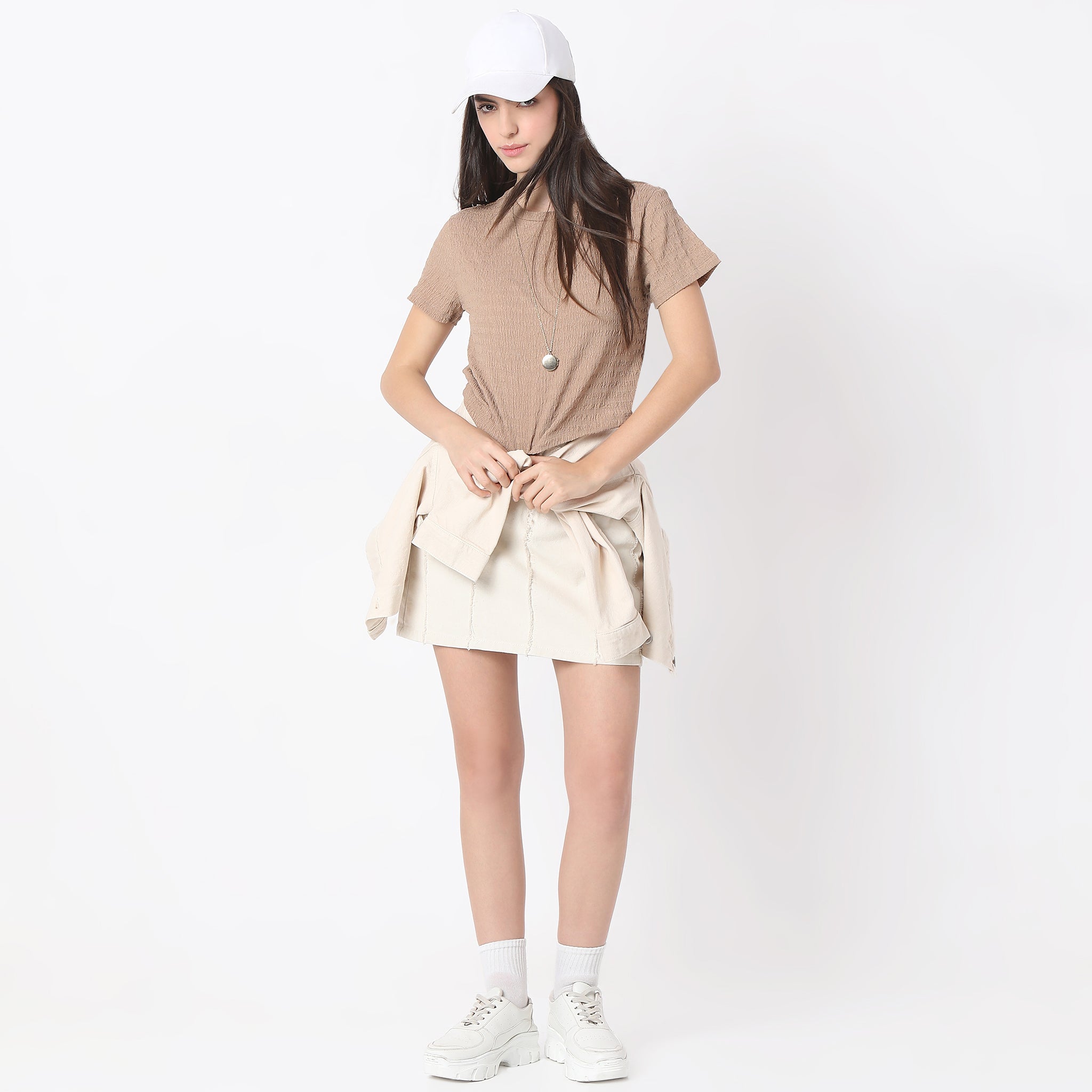 Textured Betty Short Sleeve Top