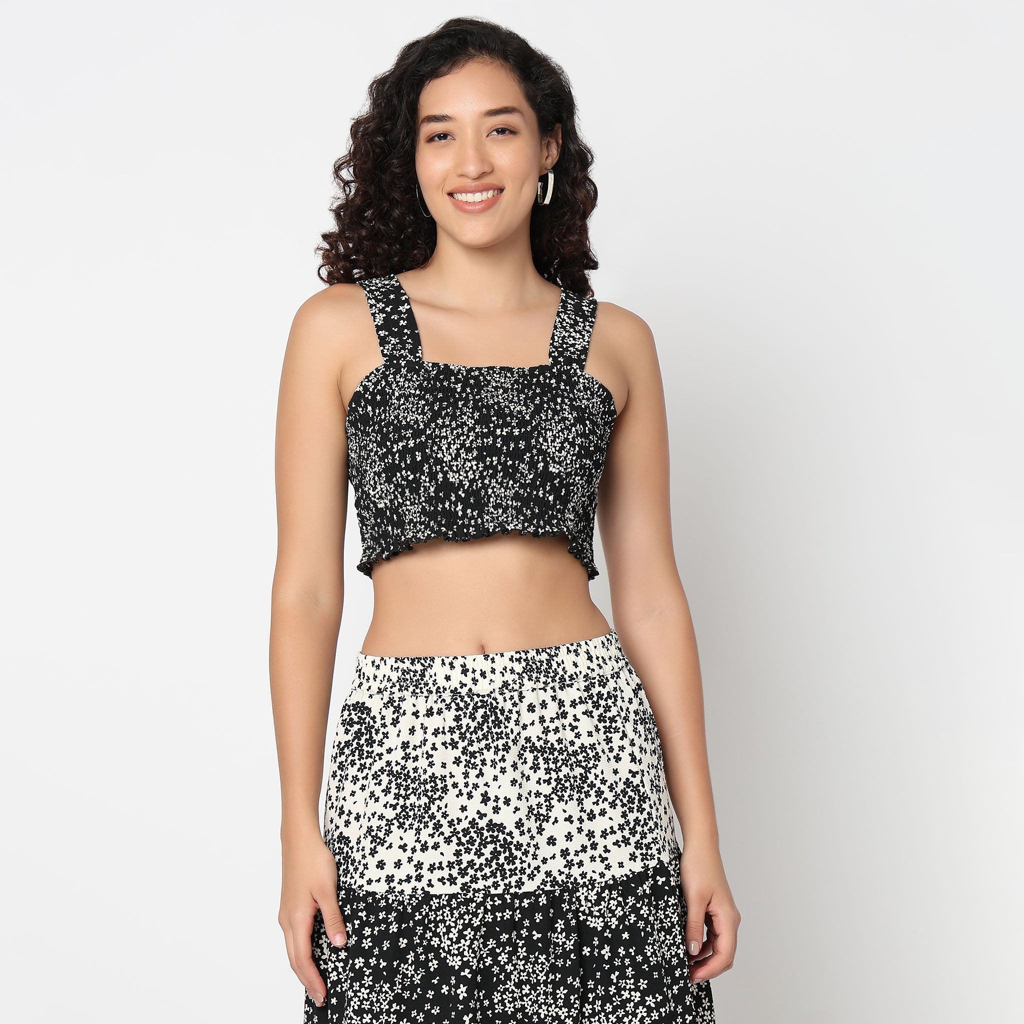 Betty Top with Smocking Detail