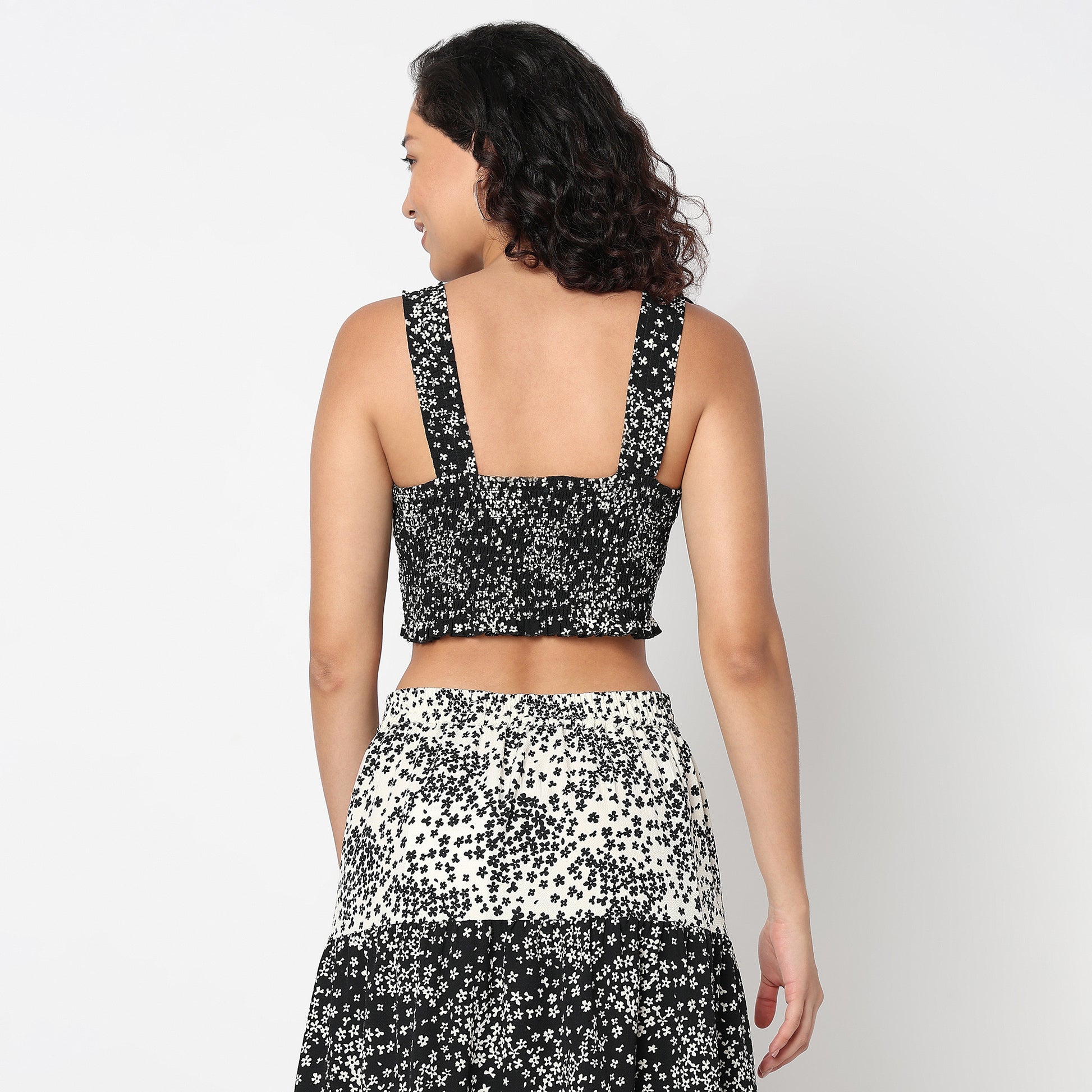 Betty Top with Smocking Detail