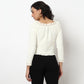 Buy Women Slim Fit Solid Full Sleeve Top  - Style Union