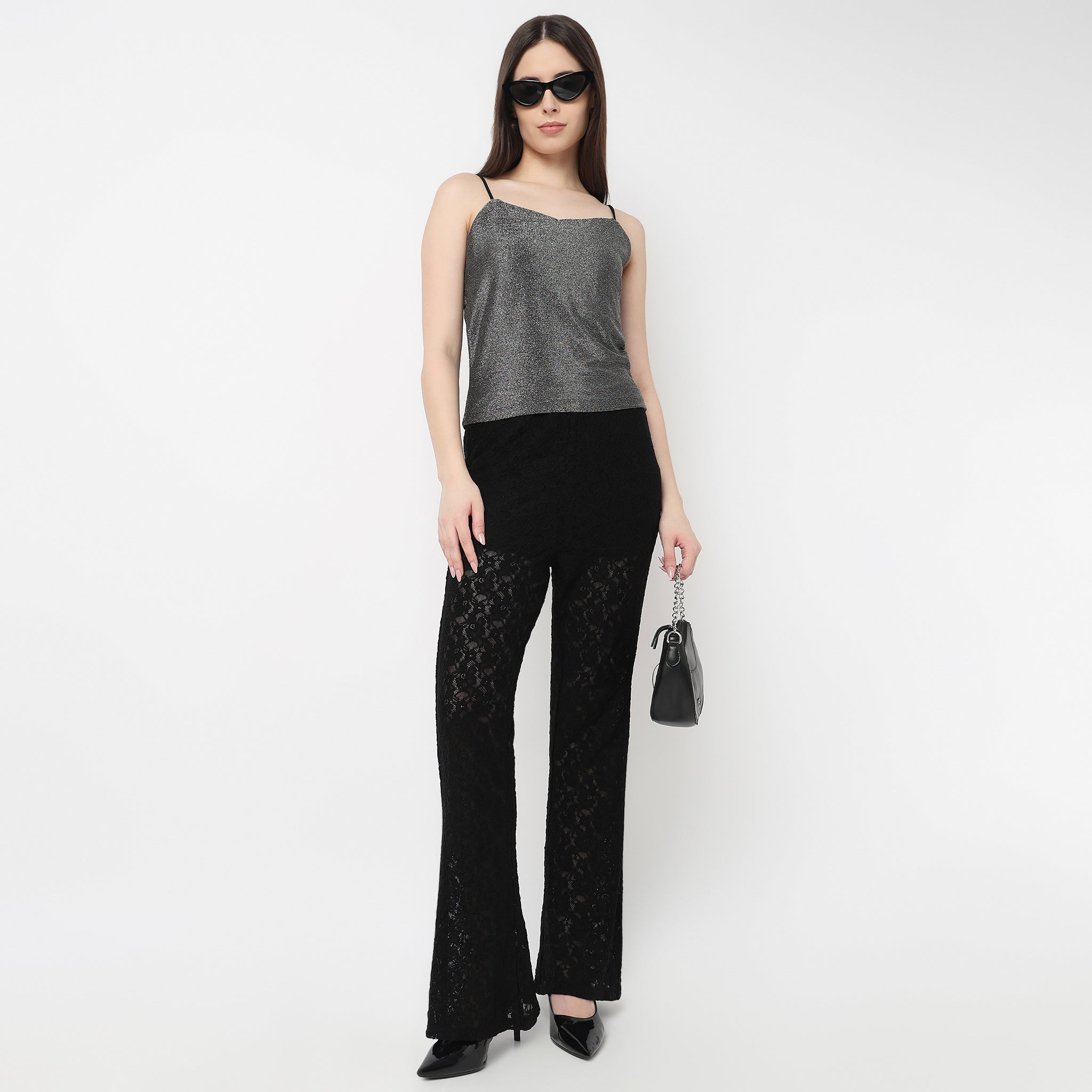 Embeliished Strappy Top