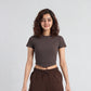Structured Betty Crop Top