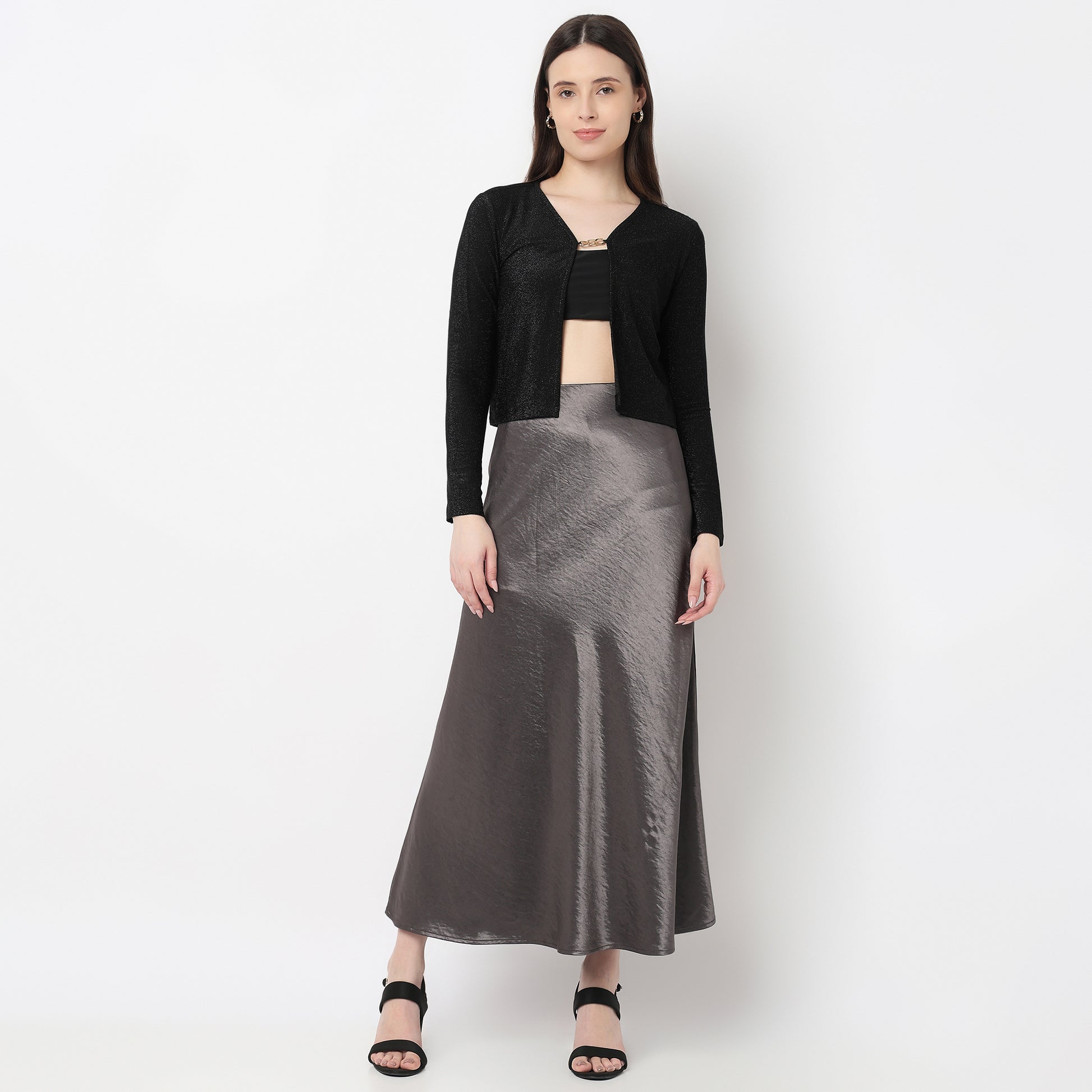 Embellished Cropped Shrug