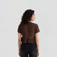 Slim Fit Short Sleeve Crop Top