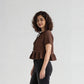 Slim Fit Short Sleeve Crop Top