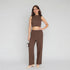 Slim Fit Sleeveless Crop Top