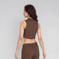 Slim Fit Sleeveless Crop Top