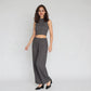 Slim Fit Sleeveless Crop Top