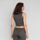 Slim Fit Sleeveless Crop Top