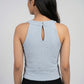 V-Neck Slim Fit Crop Top