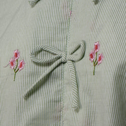Cotton Embroidered Cropped Top