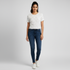 Knitted Solid Slim Fit Top