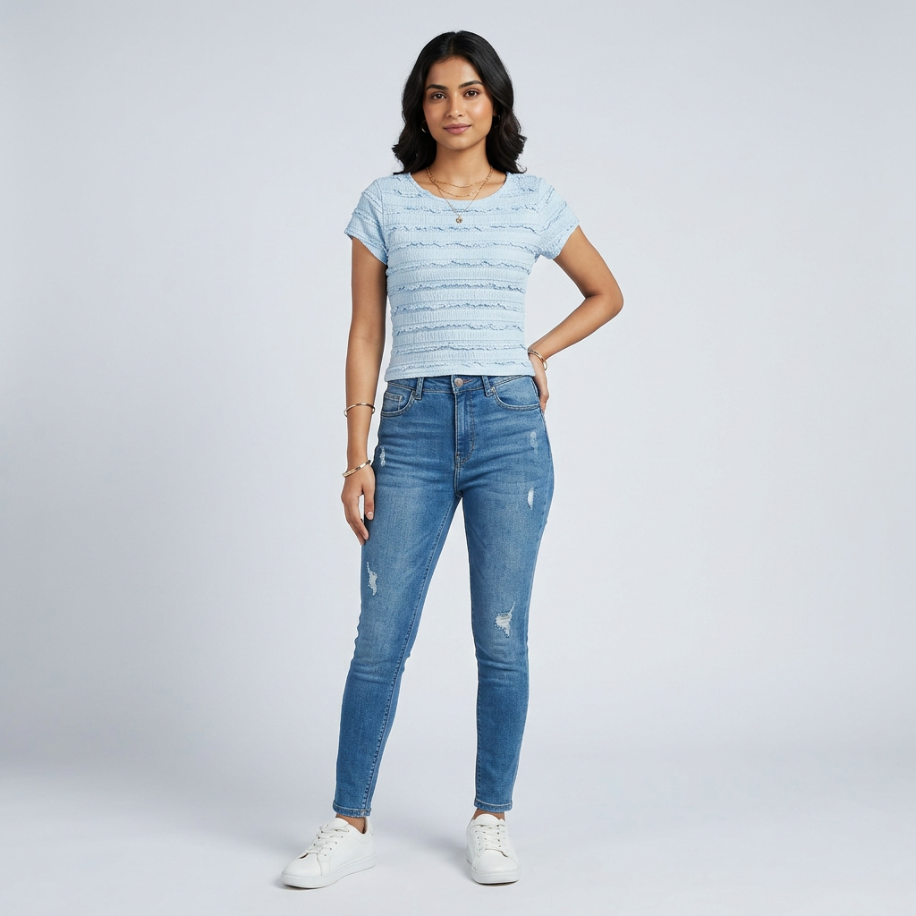 Slim Fit Solid Top