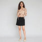 Slim Fit Full Sleeve Top With Ruching At Sides