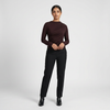 Slim Fit Full Sleeve Cropped Top
