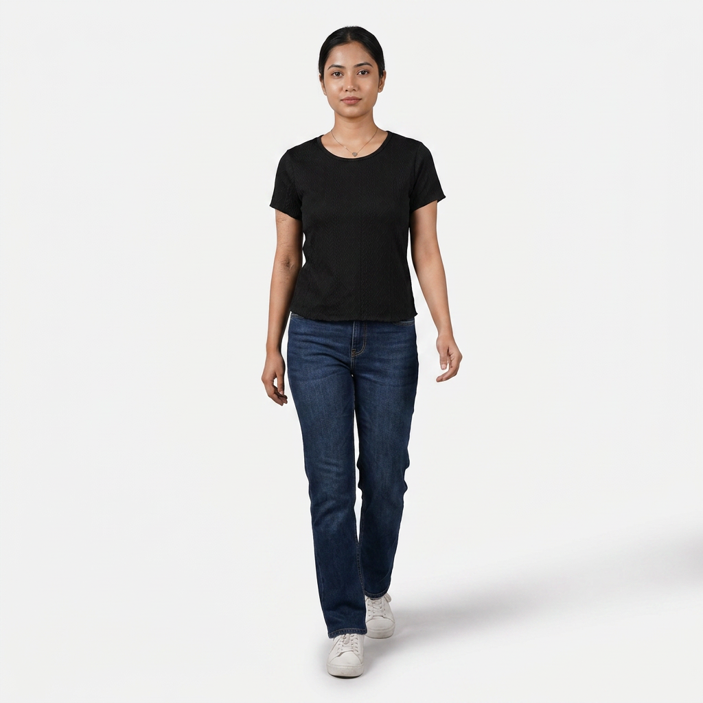 Solid Cropped Top