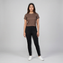 Solid Slim Fit Cropped Top
