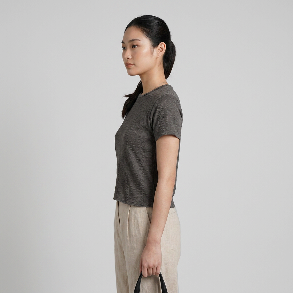 Solid Cropped Top