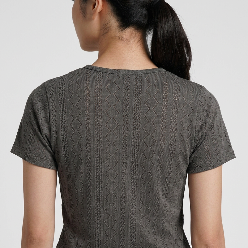 Solid Cropped Top